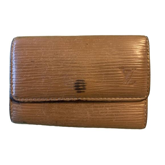 Louis Vuitton Brown Epi 6 Key Holder - Picture 1 of 6